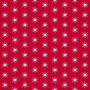 Red with White Stars