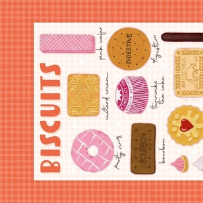 Tea Towel Biscuit Love