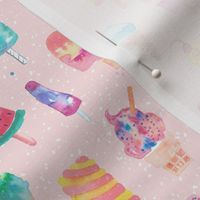 Icecream Icecream Icecream sprinkles Light pink Small ApparelTrendsKidsSummer Fabric