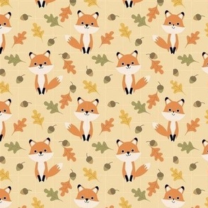 happy autumn foxes