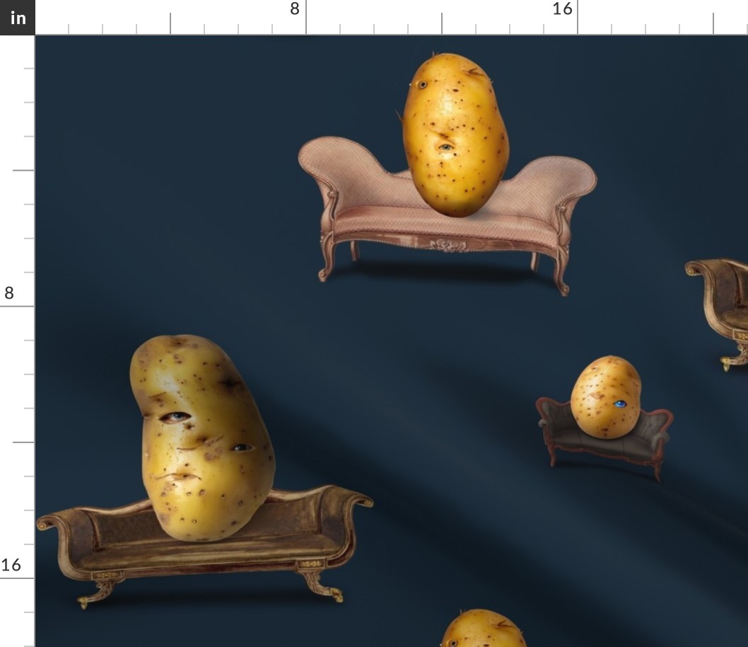 Disgruntled Victorian Couch Potatoes