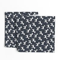 Dalmatian Dogs on Charcoal- Small Print