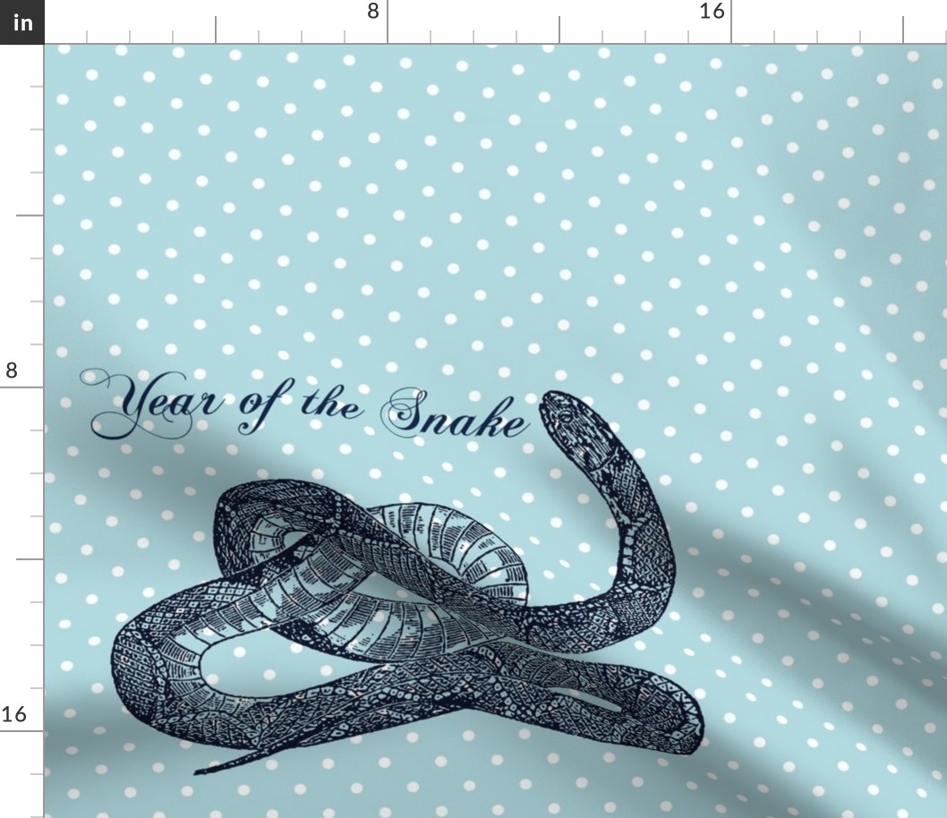 Year of the Snake Polka Dot