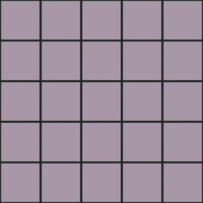 Large Grid in Lilac Dusk