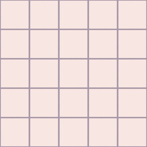 Large Grid in Lilac Sand