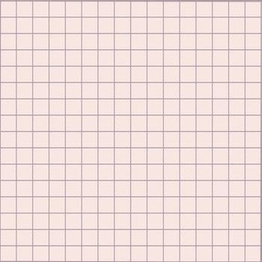 Small Grid in Lilac Sand