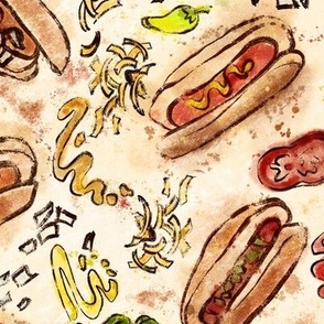 hotdogs but make it fashion - larger