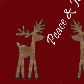 Peace and Joy Reindeer