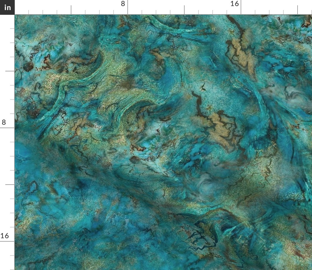 Turquoise texture stone abstract