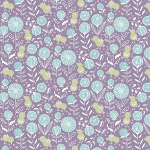 Doodle Petals and Cutest Tweets [lavender] small
