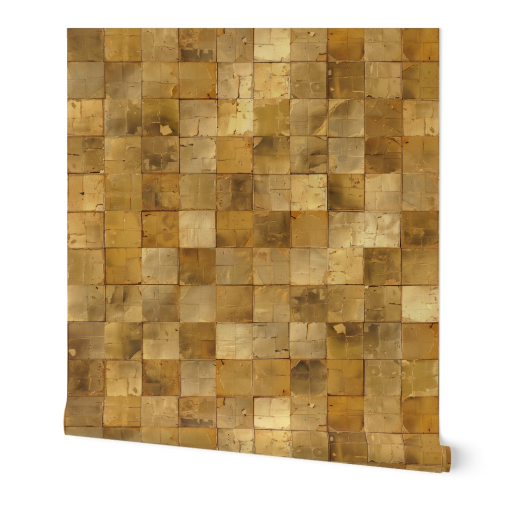 gold leaf scan squares
