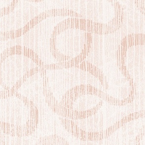 crazy textured ribbon peach textured