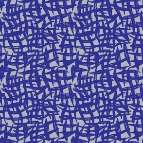 Textured and Tonal Wallpaper  Gray navy cobalt blue lines