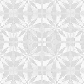 Textured and Tonal Art 902 - Abstract Geometric Tile - B & W Mono - Mirror Repeat