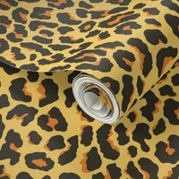 Leopard Print in Yellow