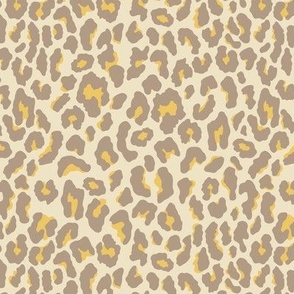 Leopard Print in Cream
