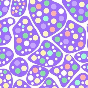 giraffe dots purple