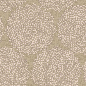 big chrysantemum (beige pink)