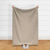 Neutral brown pinstripe - light modern classic pale taupe beige striped wallpaper 