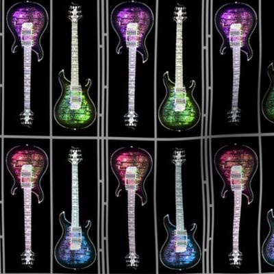 colorful guitars 1