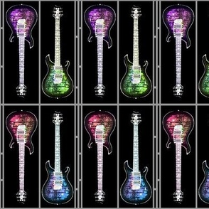 colorful guitars 1