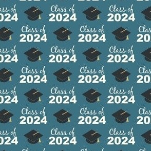 (small scale) Class of 2024 - teal - LAD24