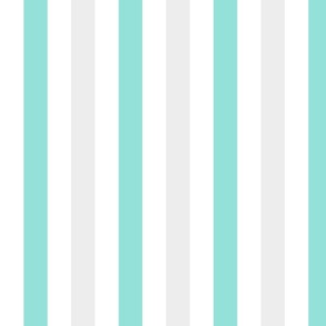 Turquoise Gray Stripes