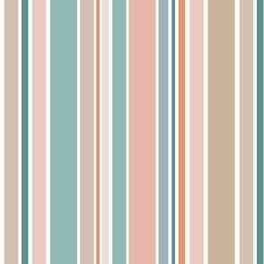 country meadow stripes pink small
