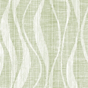 Textured WAVE green apple 