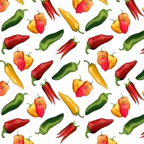 Colorful peppers