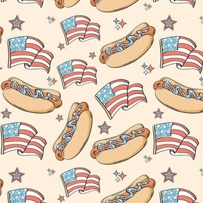 Patriotic Hot Dogs
