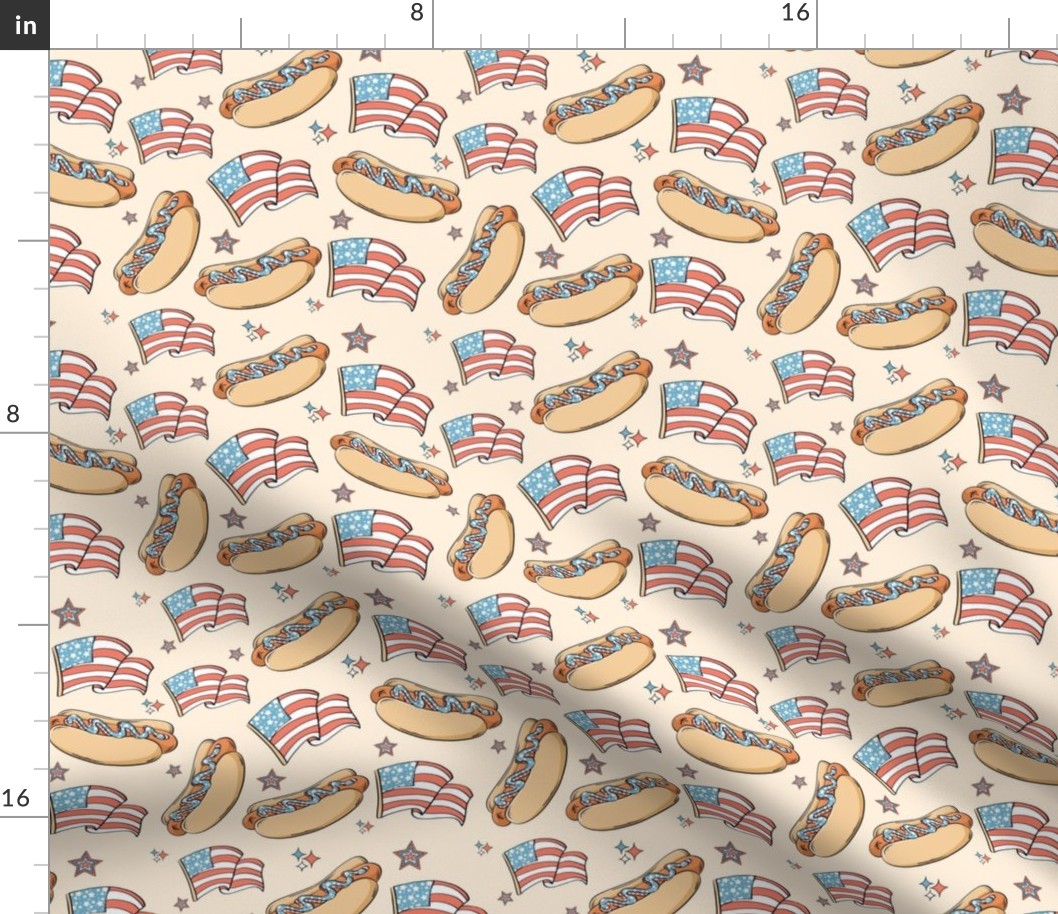 Patriotic Hot Dogs