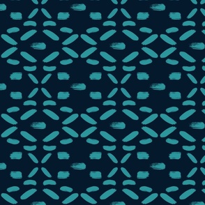 Tribal Blue Pattern