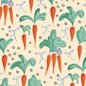 Carrot Garden & Bows