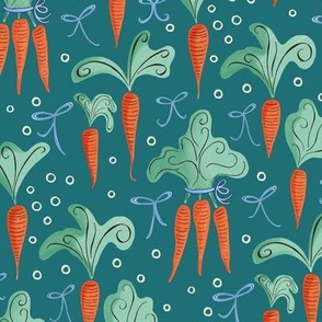 Carrot Garden & Bows