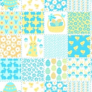 323 Easter patchwork