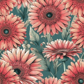 Gerbera Daisy Pinks