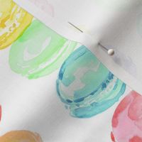 watercolor Macaron sweet stripes small