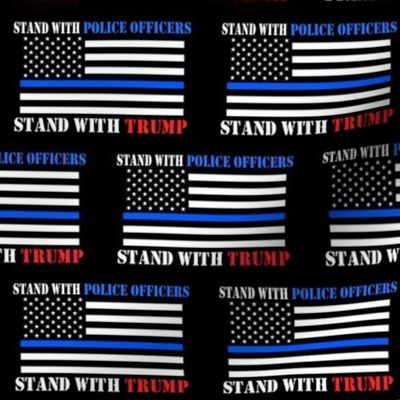 Stand with Police Officers Trump 2024 