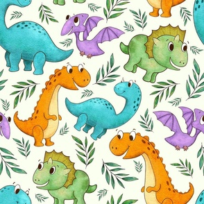Happy Dinosaurs 