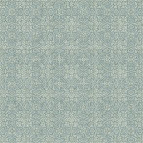 Decorative Spanish Tiles - Slate Blue, Sage Green - Medium - (Terrazza)