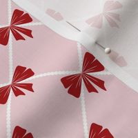 Decorative Bows_ Cotton Candy and Red