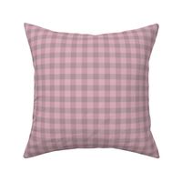 simple checkered pattern in dusty rose color