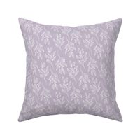 Small Print MIA Modern Botanical Pattern | Boho Summer Lavender Purple Nursery