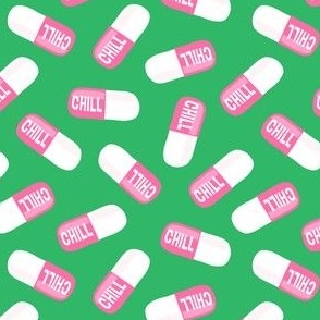 Chill Pill - pink/green - LAD24
