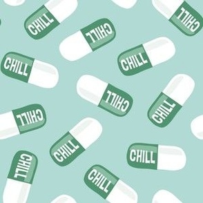 Chill Pill - green/mint - LAD24