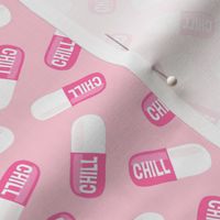 (small scale) Chill Pill - pink/pink - LAD24