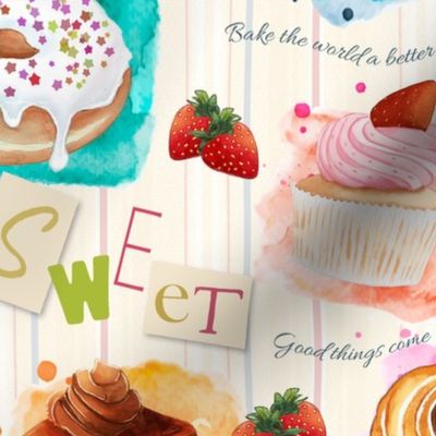 Sweet bakery treats (L)