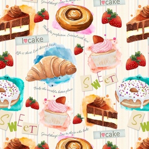 Sweet bakery treats (L)