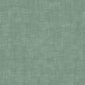 green, muted natural green, in linen textured solid (M)